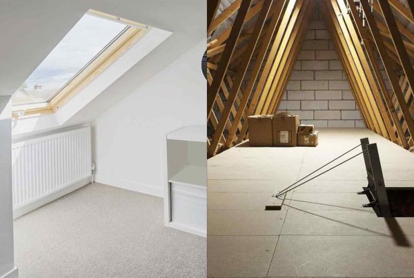 Mini Loft Conversion or loft boarding split