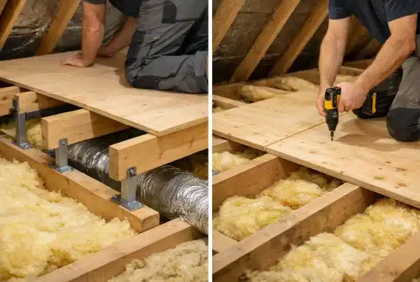 Raised Loft Boarding vs Direct Boarding