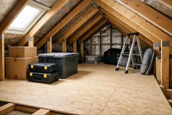 Storage Loft Boarding for New Builds