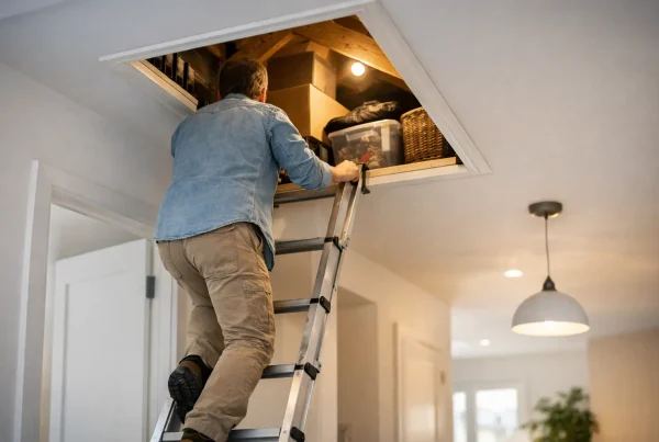 How to Safely Access Loft Storage at Home