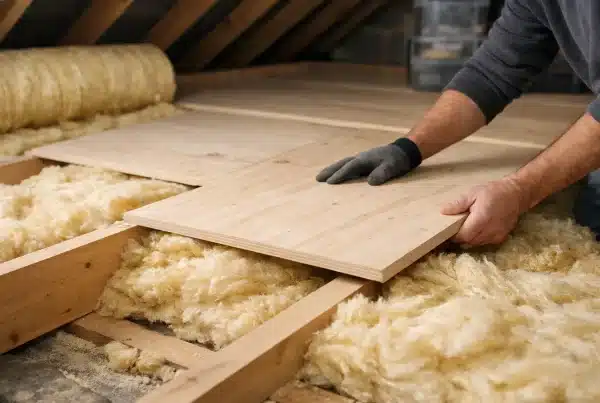 How to Insulate Around Loft Boards Properly