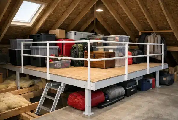 Raised Loft Storage Newport for Safer Storage