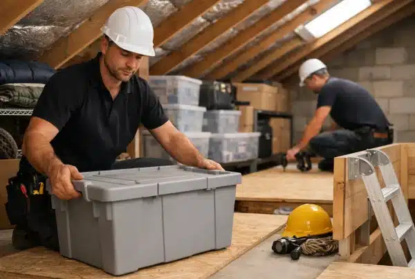 How Cardiff Loft Installers Create Safe Storage