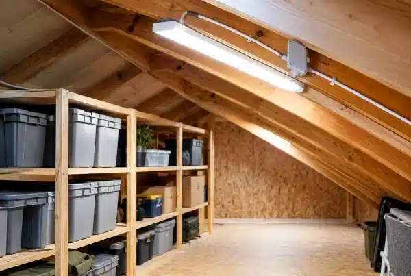 Loft Electrics for Safe, Useful Storage